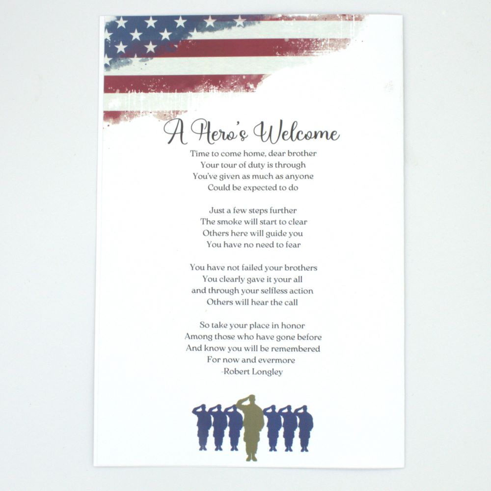 Military Funeral Program